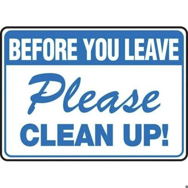 Accuform BEFORE YOU LEAVE SAFETY SIGN MHSK534VS MHSK534VS - main